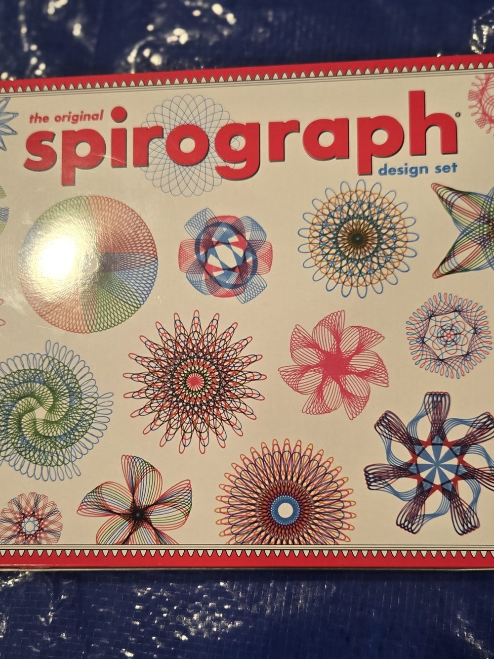Spirograph Design Set - Classic Multicolor Pattern Kit